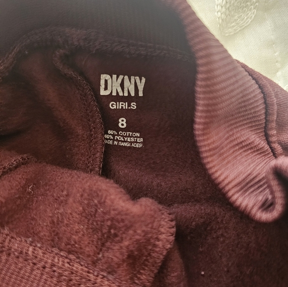 DKNY sweatpants/ joggers kids size 8 - Picture 4 of 6